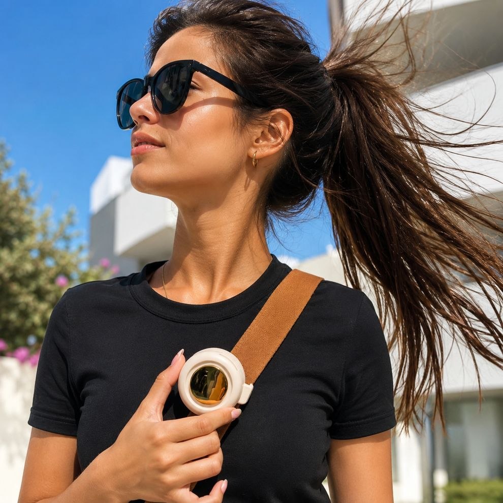 Ventilatore portatile ultraleggero a 360°